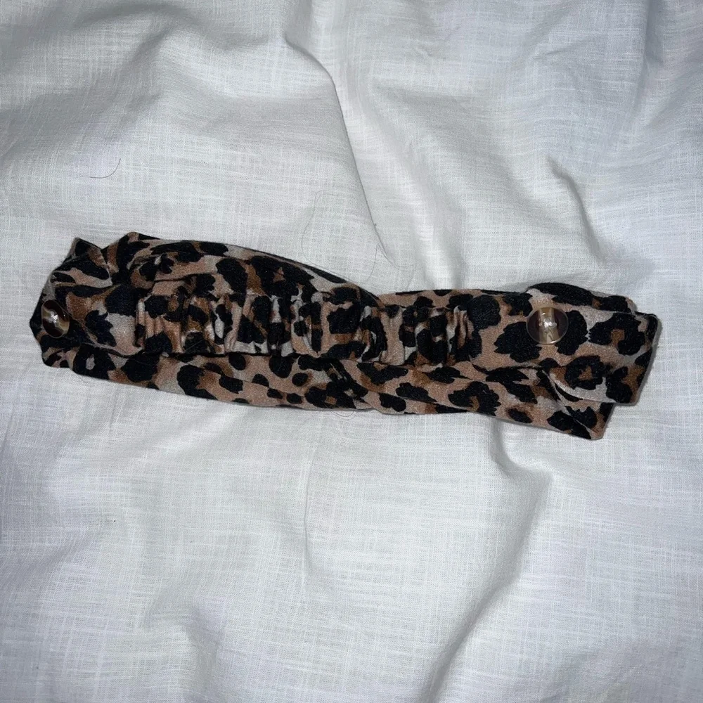 Leopard Print Knotted Headband